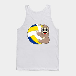 Sloth Volleyball player Volleyball Tank Top